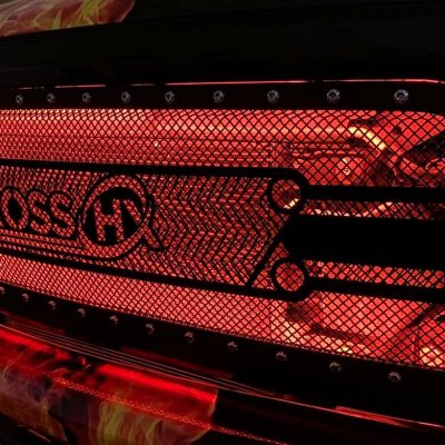 Custom grille with lighting