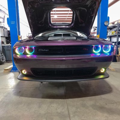 challenger headlight rgb 