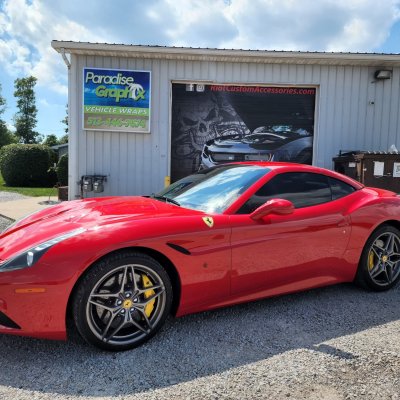 Ferrari California Tint Supercar