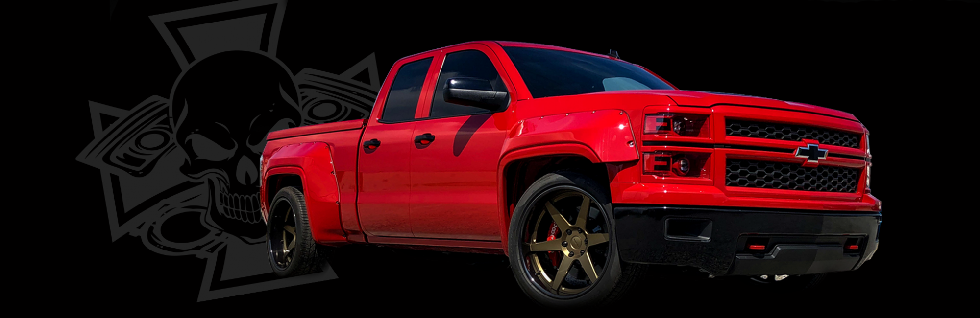 2014 Silverado Lowered Widebody Forgeline Compcams