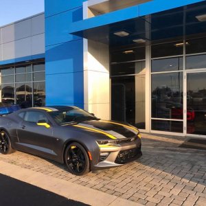 Voss Chevrolet Camaro Oracle Color Change DRL Black and Yellow SS Custom 